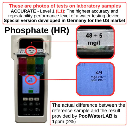 Pool Water Tester - Advanced Pool Photometer - Smart Pool Testing Kit